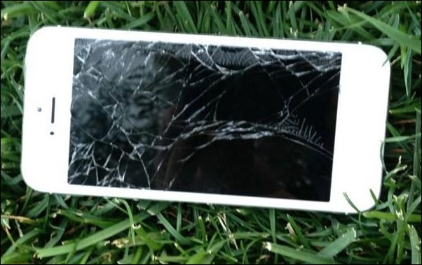 ремонт разбитого тачскрина iPhone 5
