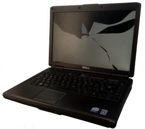 Разбитая матрица ноутбука Dell