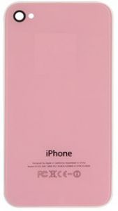 Розовая крышка iPhone 4, 4S